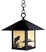 Arroyo Craftsman TRH-12-BZ Bronze Timber Ridge Craftsman / Mission Single Light Penda...