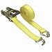 Northern Industrial Ratchet Tie-Down Strap - 6000-Lbs. Capacity, 1 1/2in. x 15ft., Polyester
