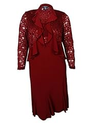 Sequined Lace Jersey/Nylon/Polyester/Spandex  Dress