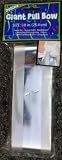 Giant Silver Pull Bow - Measures 10 Inches