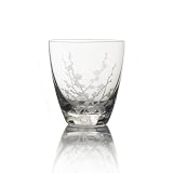 Mikasa Celebrations Cherry Blossom 10-Ounce Clear Double Old Fashion Glass