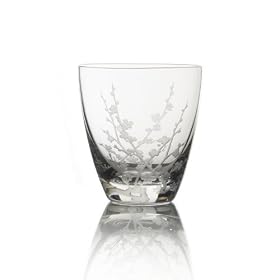 Buy Mikasa Celebrations Cherry Blossom 10-Ounce Clear Double Old Fashion Glass