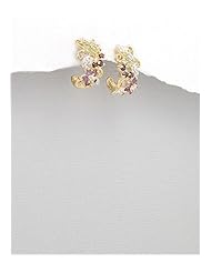 Amethyst Earrings In 92.5 Sterling Silver