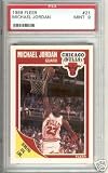1989 Fleer Chicago Bulls Michael Jordan PSA 9 Basketball Card #21