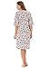 Dreams & Co. Women's Plus Size Short Knit Printed Sleepshirt