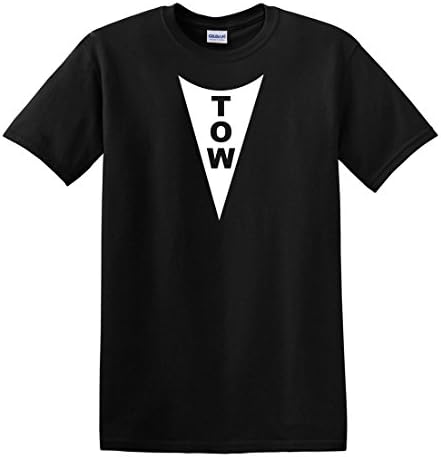 fagraphix Men's Tow Hook SCCA NHRA Point Safety T-Shirt XXX-Large Black