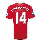 Nike #14 CHICHARITO Manchester United Home 10/12 Soccer Jersey (US Size: S)