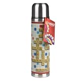 Wild and Wolf Ltd Scrabble Stainless Steel Thermos - 500ml * Harsboro Coffee Mug Beverage SCR050