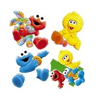 Sesame Street 1st Birthday 8in Cutouts 4ct