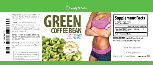 Green Coffee Bean FIT 800 mg, 60 Capsules