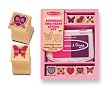 BUTTERFLY AND HEARTS STAMP SET