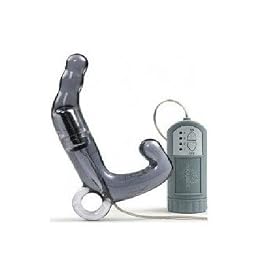 Doc Johnson Men's Prostate Massager Wand Black