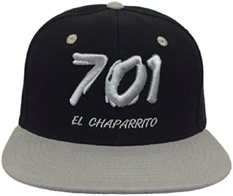 Black Gray Joaquin El Chapo 701 Guzman Sinaloa Cartel Drug Snapback Snap Hat Cap