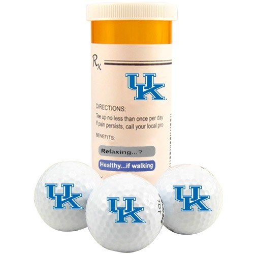 Kentucky Wildcats Rx 3-pack Golf Balls
