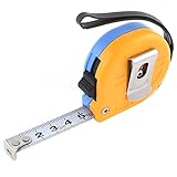 uxcell 巻き尺　鋼巻尺　プラスチック　鋼　テープメジャー　バンド・テープ 2M ブルー