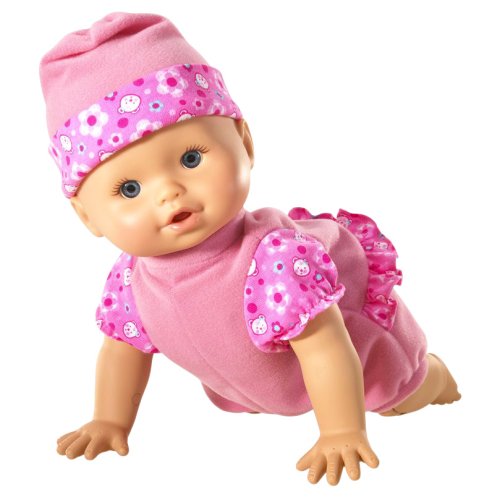 Little Mommy Real Loving Baby Scoot So Cute Doll - Caucasian (Pink)