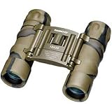 Tasco Essentials 12x25mm Brwn/Camo Bino Rubber Fold-Down Eyecups Black Rubber Armor