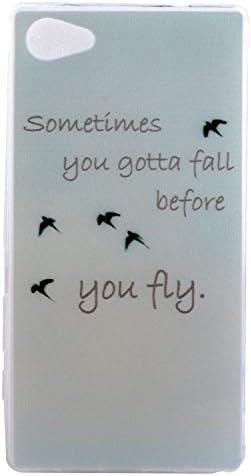 Xperia Z5 Compact Case, Sweit [Ultra Slim 1.4mm] [Perfect Fit] [Scratch Resistant] TPU Silicone Soft Rubber Protective Caps Soft TPU Case Back Cover Protector Skin For Sony Xperia Z5 Compact