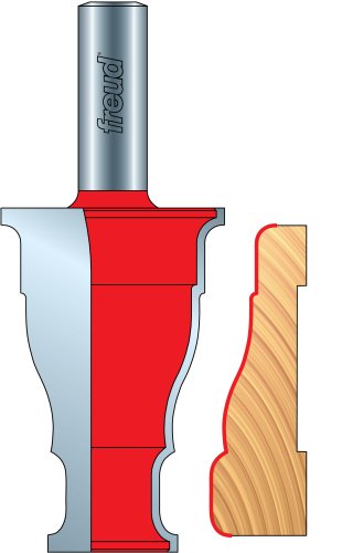 Freud 99-465 Door and Window Casing Router Bit 1/2 inch Matches Industry Standard Profile #356