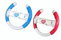 Wii Whii'l R-Ace Pro Driving Wheels X2 Twin Pack Red/Blue