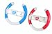 Wii Whii'l R-Ace Pro Driving Wheels X2 Twin Pack Red/Blue