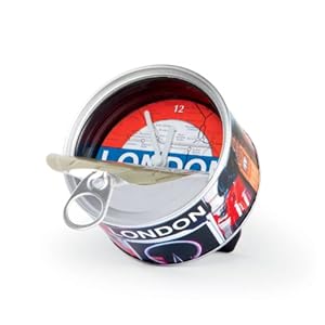 Reveil Horloge original London boite de conserve