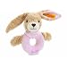 Steiff 237591 - Hoppel Hase Greifring, rosa, 12 cm