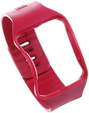 Rensh Samsung Galaxy Gear S R750 Smartwatch Colorful Replacement Silicone Band (Red)