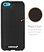 Fosmon DURA-FROST Ultra SLIM-Fit Case Flexible TPU Cover for New Apple iPhone 5C (2013) - Black