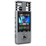 Zoom Q3HD with 1x Optical Zoom 2.4 LCD Screen, Gray