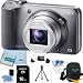 Sony Cyber-shot DSC-H90 16.1 MP Digital Camera with 16x Optical Zoom and 3.0-inch LCD (Black) BUNDLE with Sony 16GB Card, Spare Battery, Card Reader, Case, Mini Tripod, LCD Screen Protectors, Lens Cleaning Kit, Microfiber Cleaning Cloth