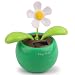 Solar Flip Flap Pot with Swaying Flower (Green)