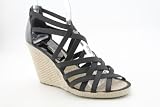 Andre Assous Amparo New Open Toe Shoes Black Womens