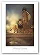 Spirit of Africa by Michael Parkes 21"x27.75" Art Print Poster