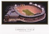 The New Lambeau Field (The First Kickoff) Sports Poster Print - 18x25
