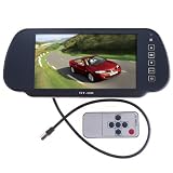 7 Color TFT LCD Car Rearview Monitor for Camera DVD VCR 