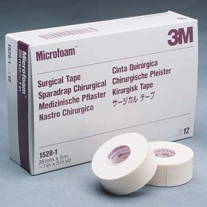 Microfoam Tape, 1 in x 5 yd (pack of 12)
