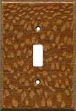 Review Switch Hits  / FISHTAIL OAK Decorative Light Switchplates, Outlet Covers, Rockers, GFCI Switch plates 1 Toggle