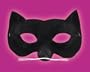 Cat Eye Mask Velvet - hw