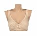 Barely Breezies Embroidered Lace & Mesh Bra w/ Patented Ultimair Lining $37
