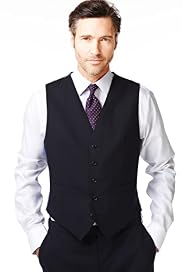 Ultimate Performance Wool Blend 5 Button Waistcoat