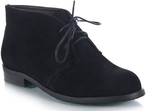 Bamboo Pleasant-16 Lace-Up Ankle Boot
