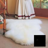 Bowron One Pelt Gold Star Rug