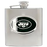 New York Jets 6oz Stainless Steel Hip Flask
