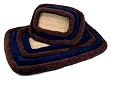 Brinkmann Pet Bolster Two Tone Crate Mat, 48-Inch-by-30-Inch