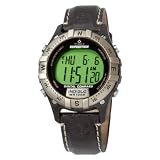Timex Men's T49687 Digital Compass Leather Strap Expedition Watch