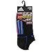 adidas Women's Climacool No Show Sock (2-Pair), Black/Vivid Blue/Mid Grey/Black/Bahia Coral/Mid Grey, Size 5-10