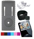 (3 in 1 combo 5 color available)New Ipod Nano 4 Silicone Skin Case Cover with Screen Protector for the New Apple iPod Nano Nano-Chromatic 4th Generation 8gb 16gb (Ipod Nano mp3 player not included) + Armband + Beltclip + Travel Charger for new ipod nano + Screen Protector Kit