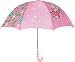 Playshoes - Kinder Regenschirm Fee rosa