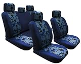 06- 09 TOYOTA COROLLA CAR SEAT COVER BLUE FIESTA